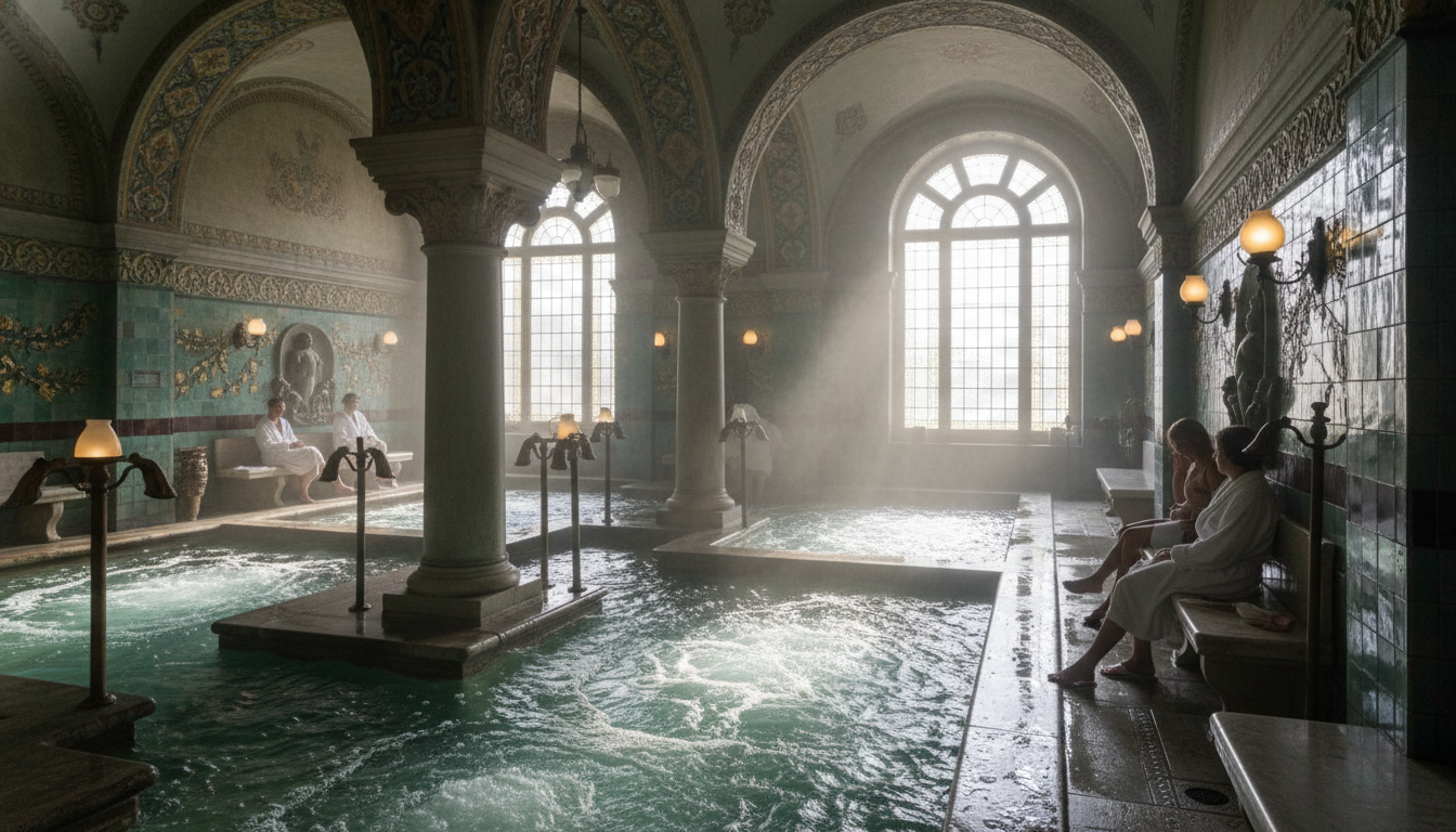 Bathhouses hot springs